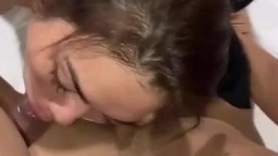 Qua nhà bạn nhậu húp luôn vợ bạn em còn chơi bạo threesome không bao mới sướng