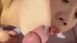 Chờ để nuốt tinh mà mãi anh không chịu xuất còn dí đầu em bú cu lút cán suýt ói