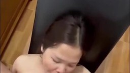 Chị gái vú to cưng chiều em trai bú cu cưỡi ngựa trên ghế tình yêu