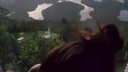 Ngắm bình minh với bé sinh viên chân dài mông to trong chuyến du lịch